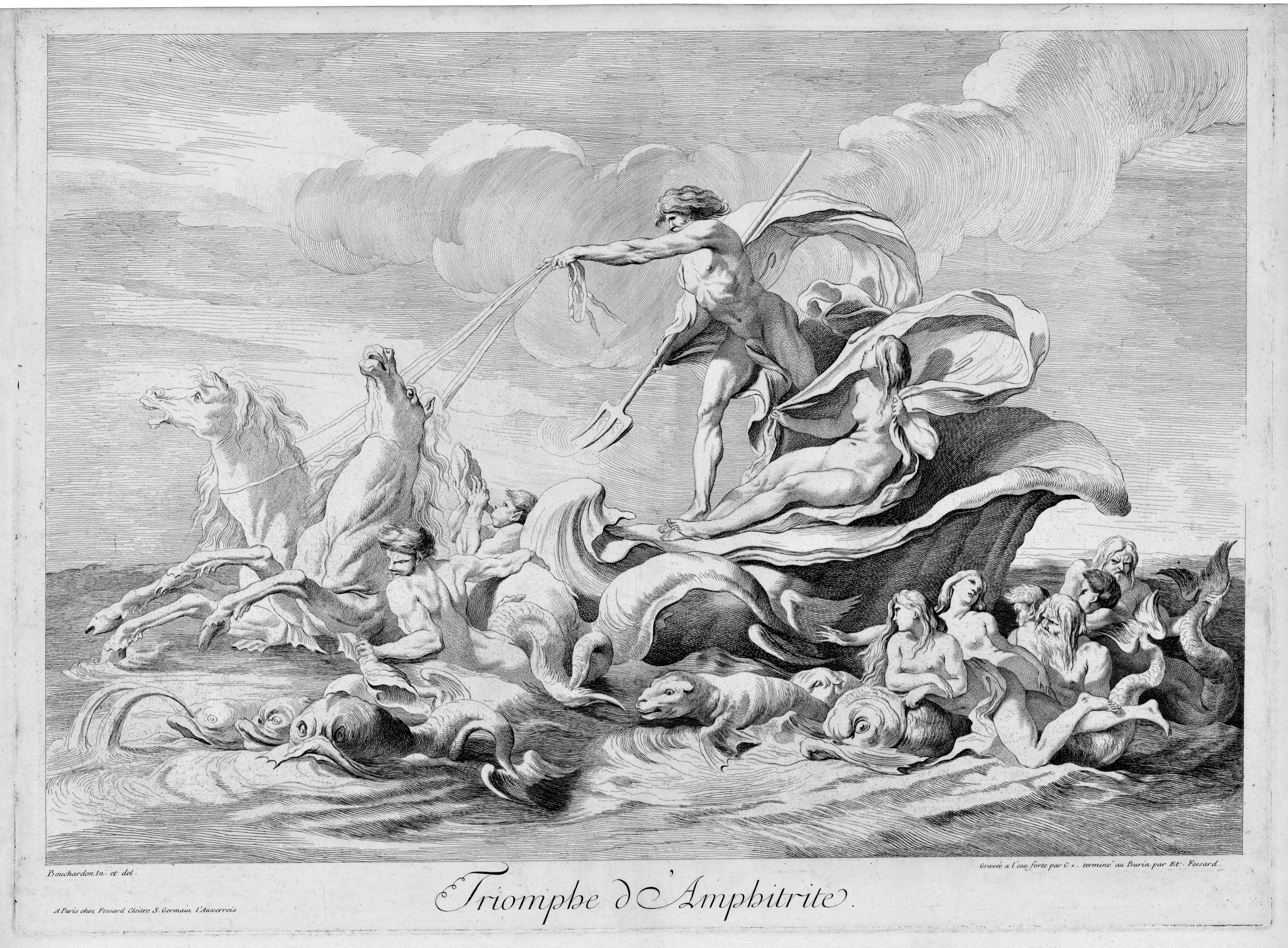 16_Comte de Caylus Anne-Claude-Philippe de Tubières_printLe Triomphe d’Amphitrite