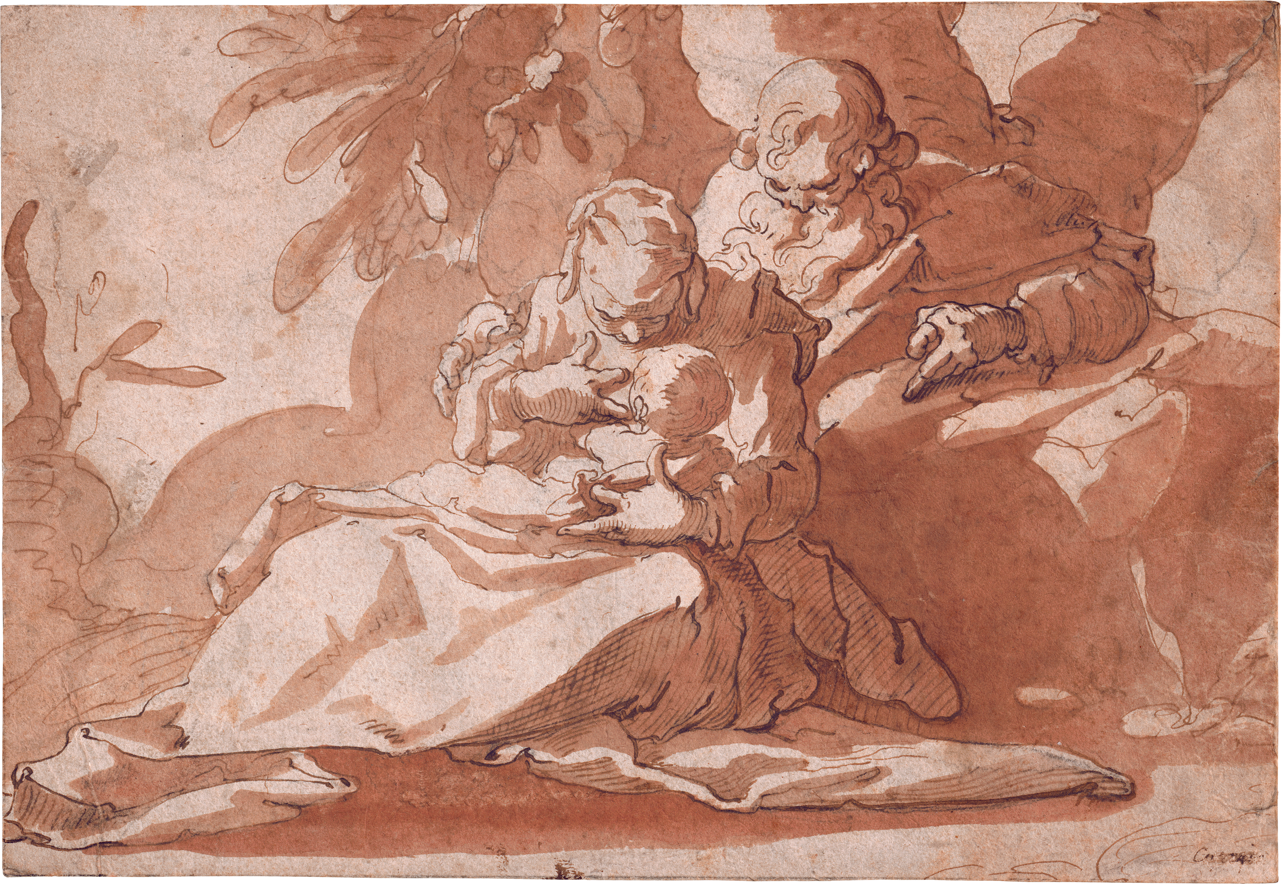 05_Pietersz._drawing The Rest on the Flight into Egypt