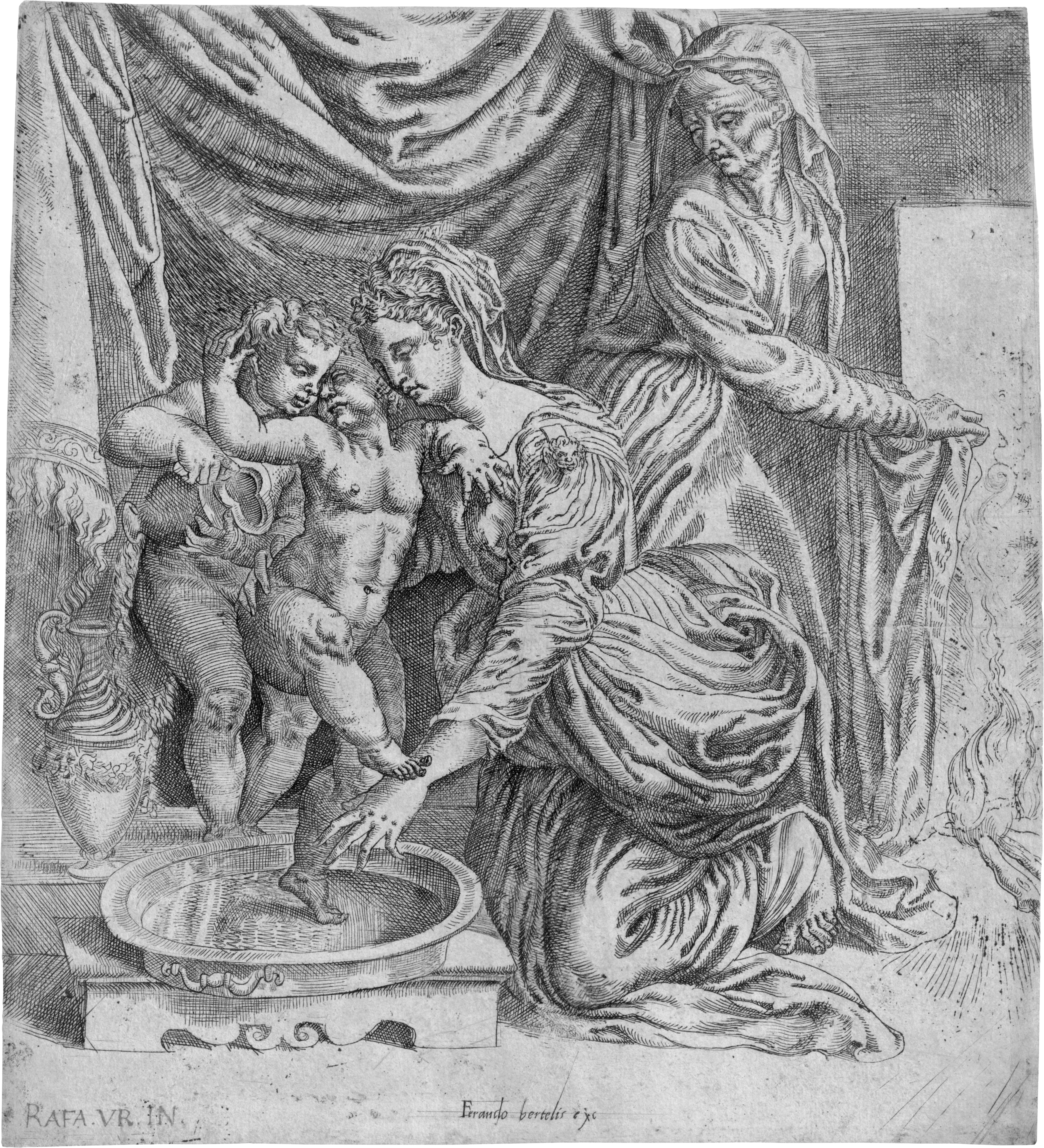 02_d’Angolo_print The Virgin Bathing the Christ Child