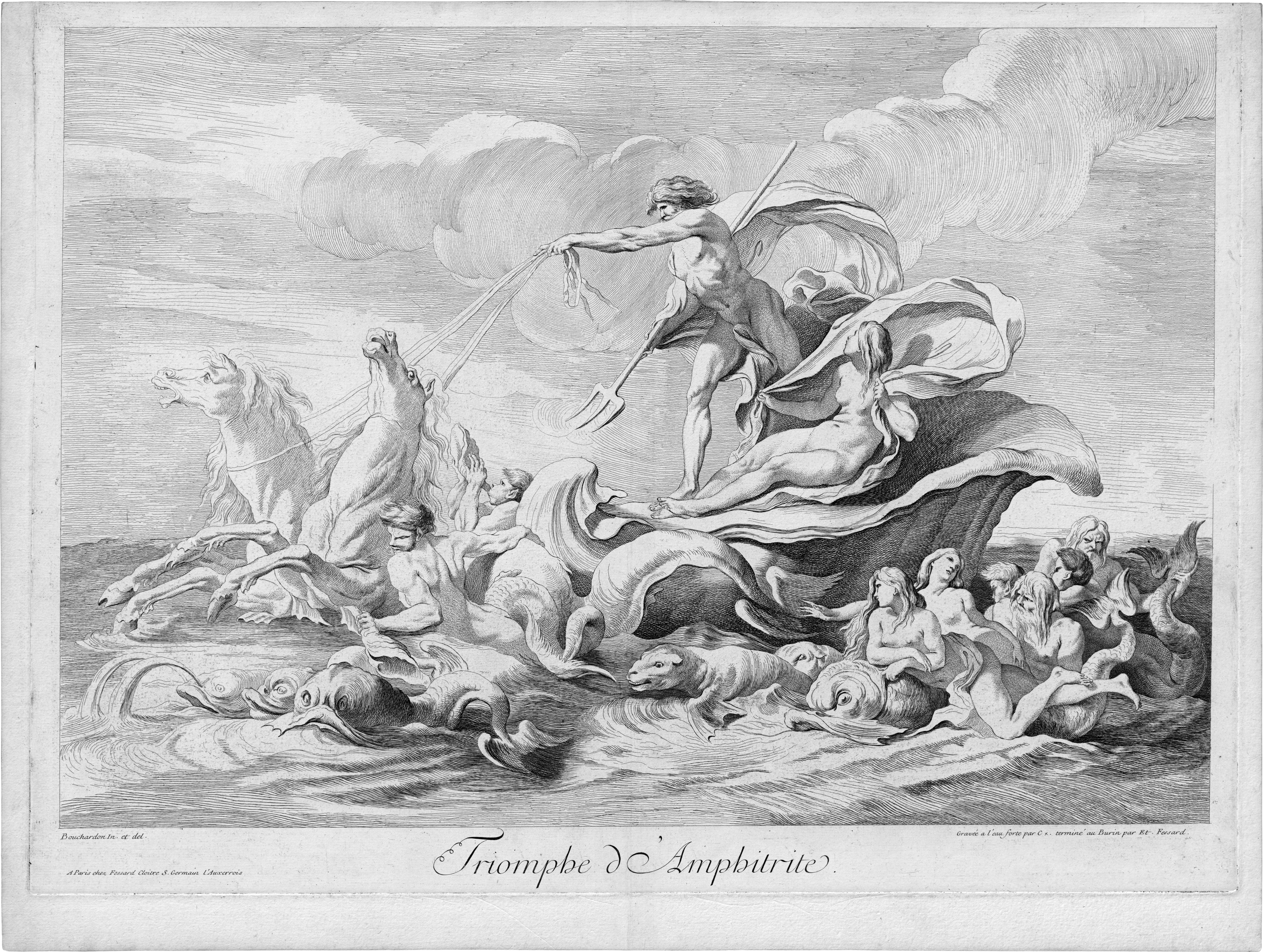 Caylus_print Le Triomphe d’Amphitrite